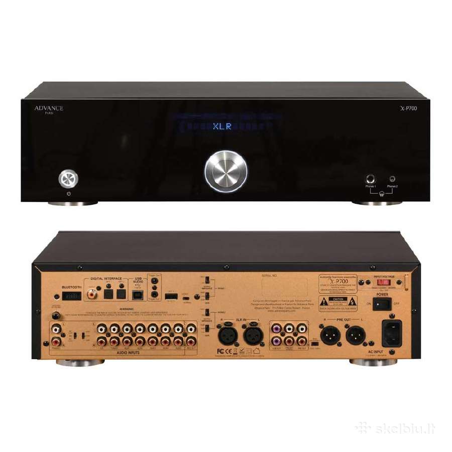 Advance Paris A10 Classic Integrated Amplifier - nuotraukos Nr. 10