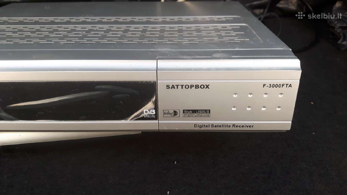 Palydovinis imtuvas Sattopbox F-3000fta - nuotraukos Nr. 2