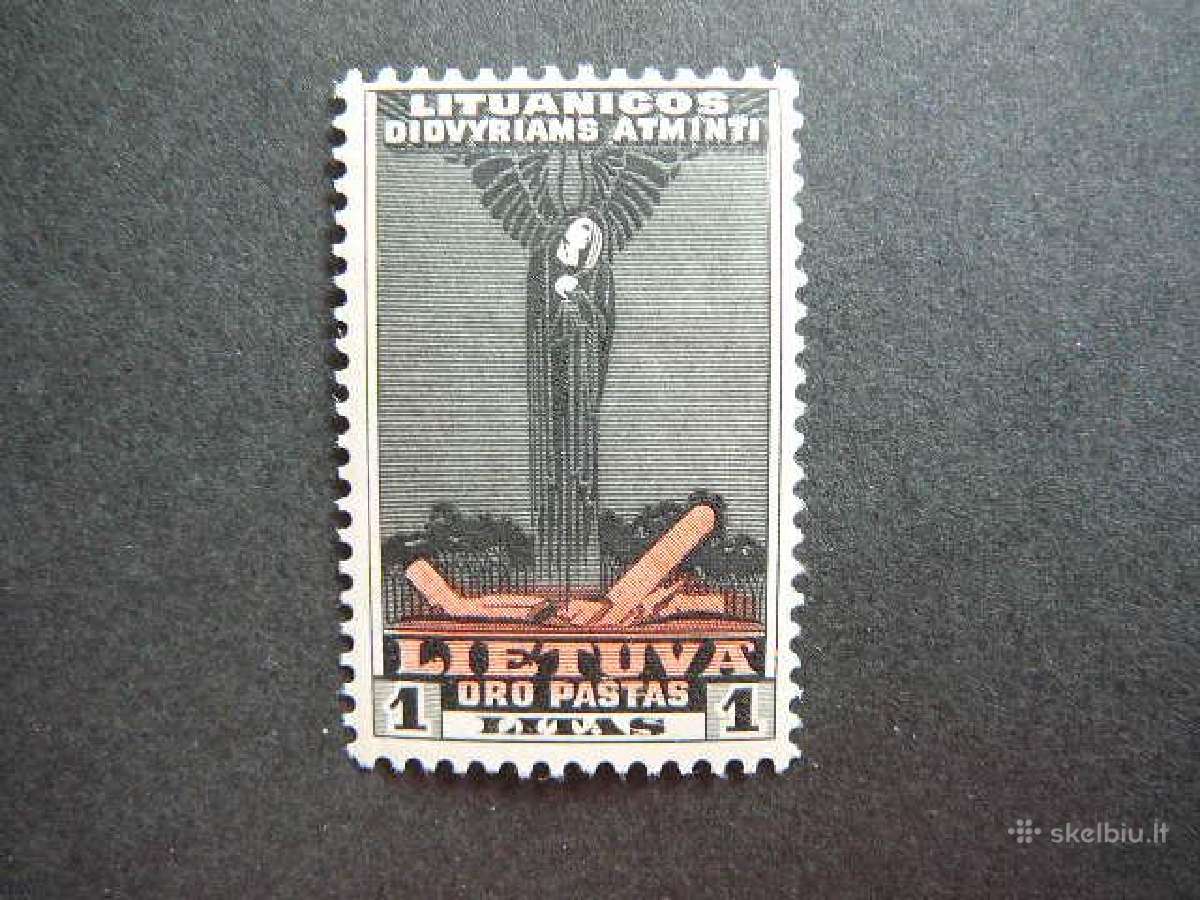 Lietuva 1934 Darius ir Girenas 1lt. lit388sm