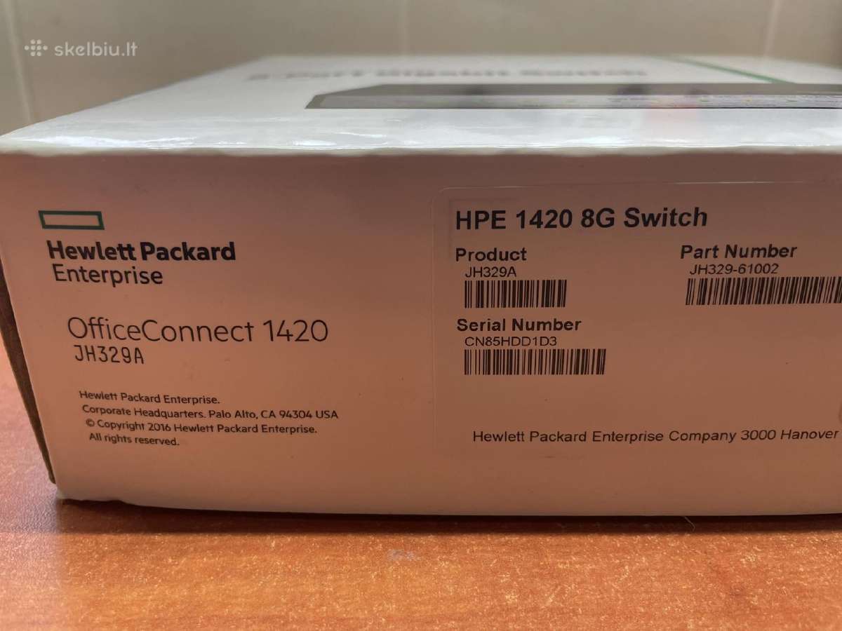 Naujas 8 port Gigabit switchas - nuotraukos Nr. 4