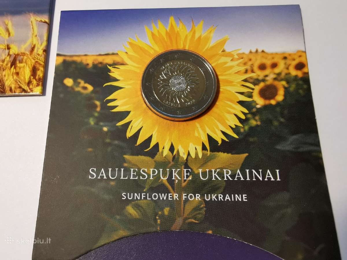 2 e Lietuvos, Latvijos ir Estijos Ukrainai monetos