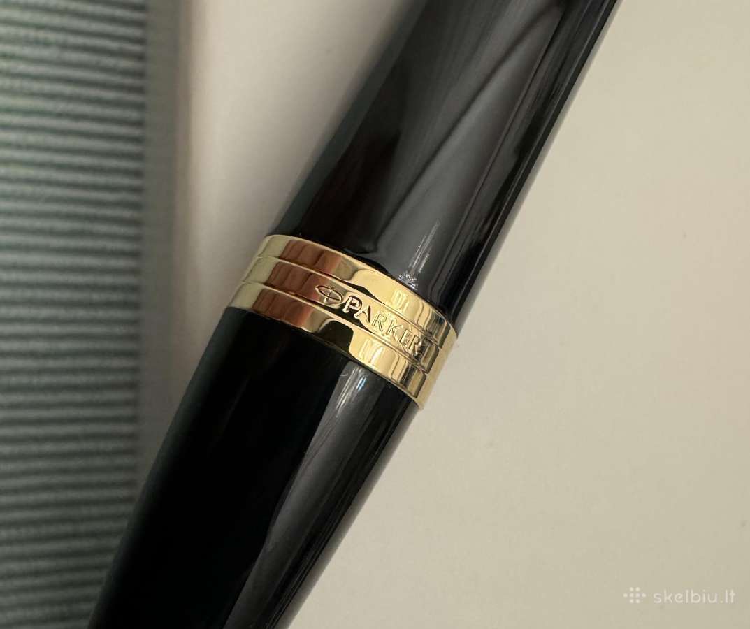 Parker Im Gold Finish Trim GT /Solid Ballpoint Pen - nuotraukos Nr. 4