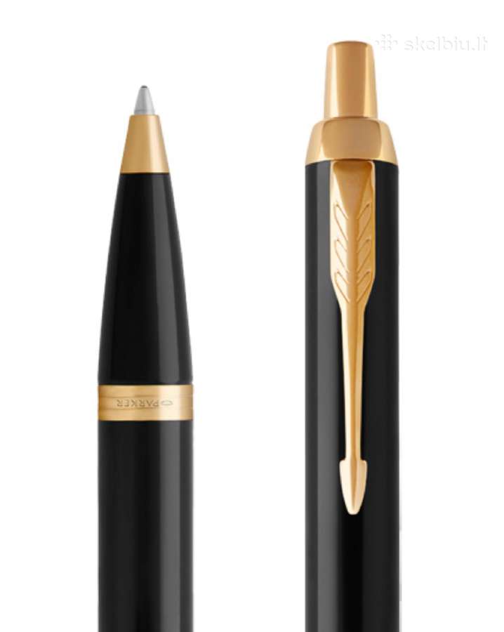 Parker Im Gold Finish Trim GT /Solid Ballpoint Pen - nuotraukos Nr. 2