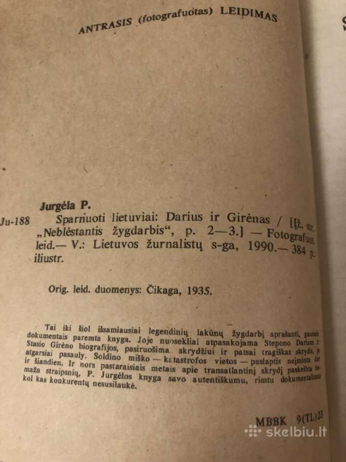 Sparnuoti lietuviai darius ir girėnas - nuotraukos Nr. 3