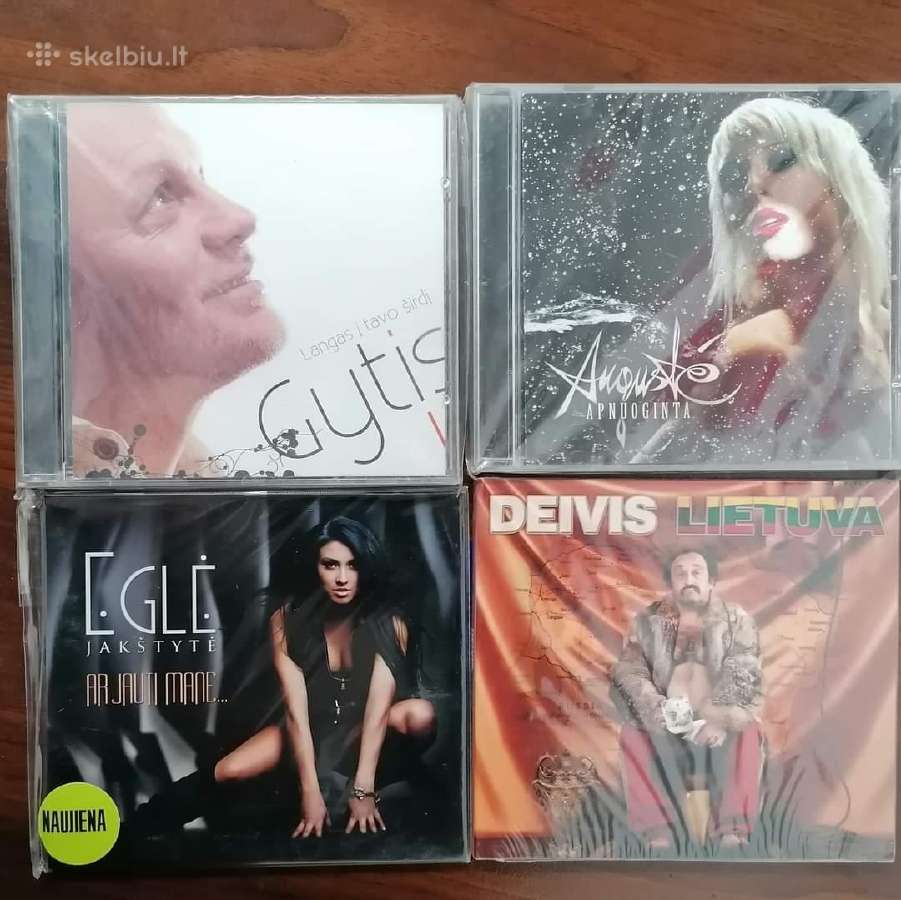 Lietuviški muzikiniai CD - nuotraukos Nr. 3