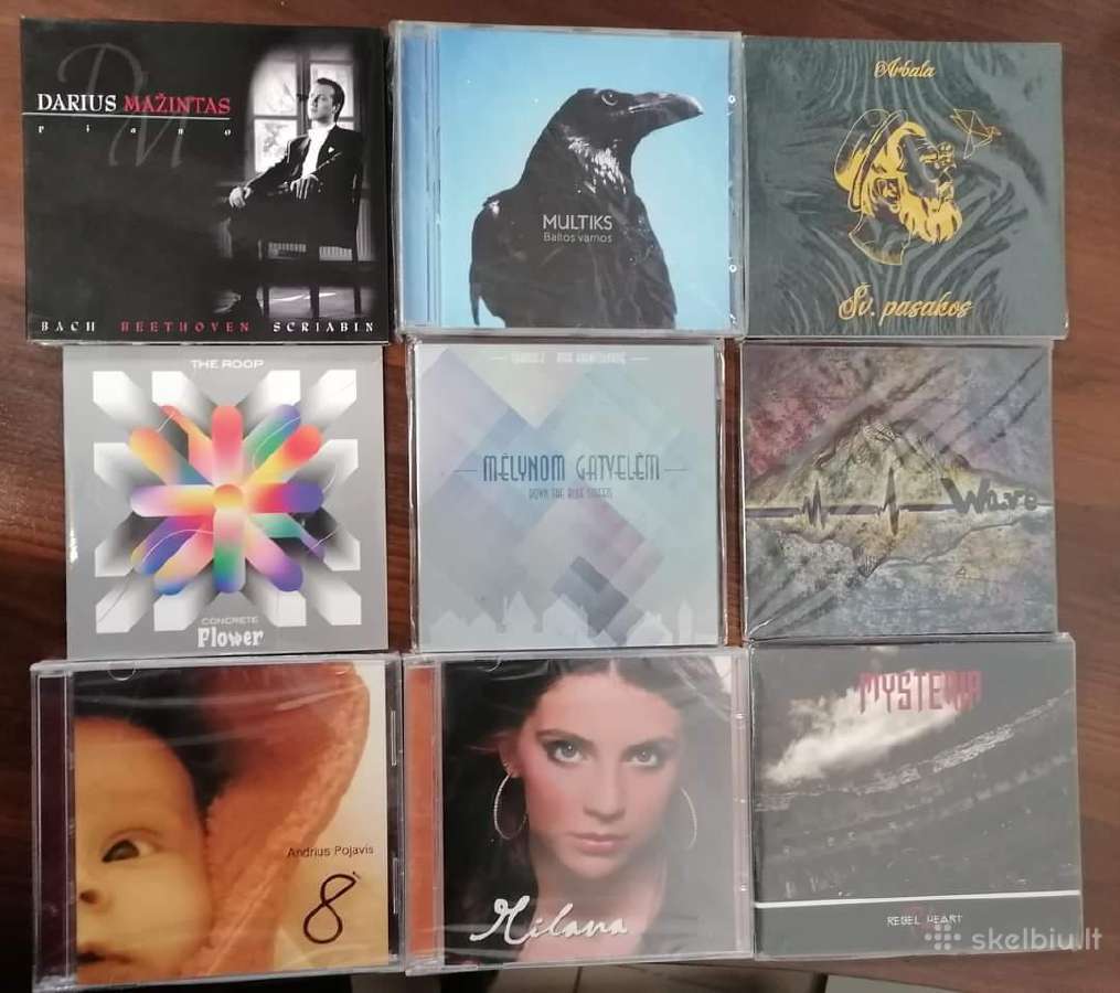 Lietuviški muzikiniai CD - nuotraukos Nr. 2