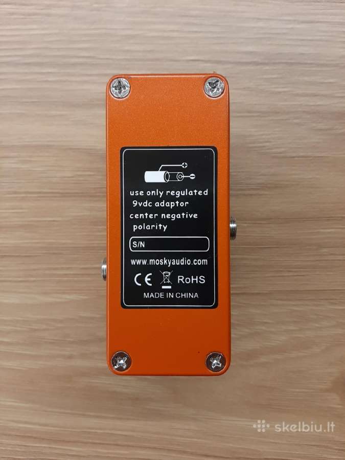 Mosky Bb pre-amp gitaros efektų pedalas - nuotraukos Nr. 2