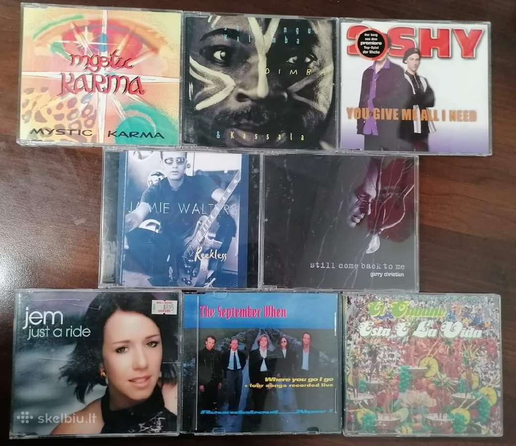 Muzikiniai CD singlai 90's - nuotraukos Nr. 7