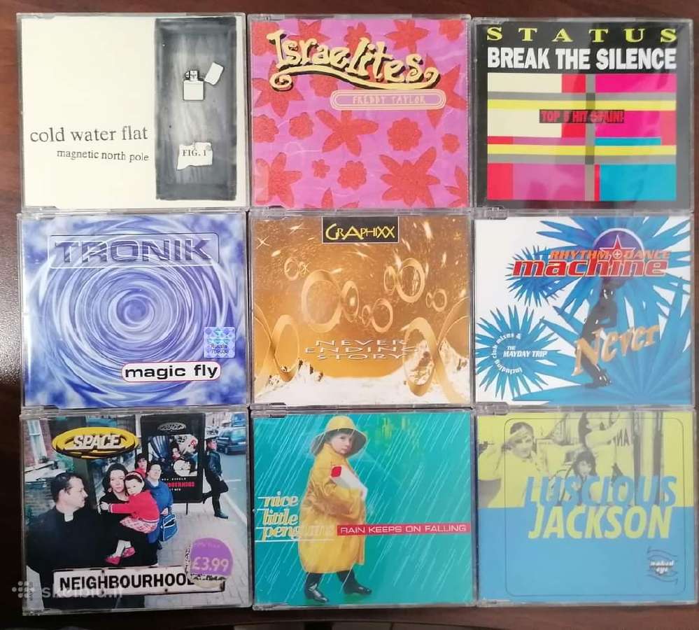 Muzikiniai CD singlai 90's - nuotraukos Nr. 5
