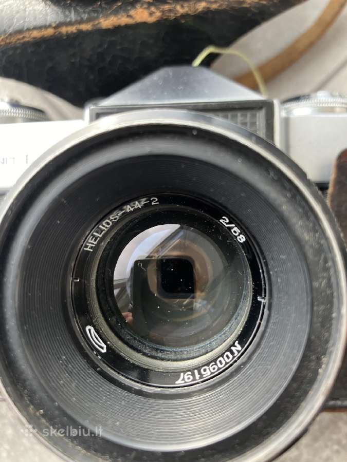 Zenite fotoaparatas antikvarinis su daug priedų - nuotraukos Nr. 4