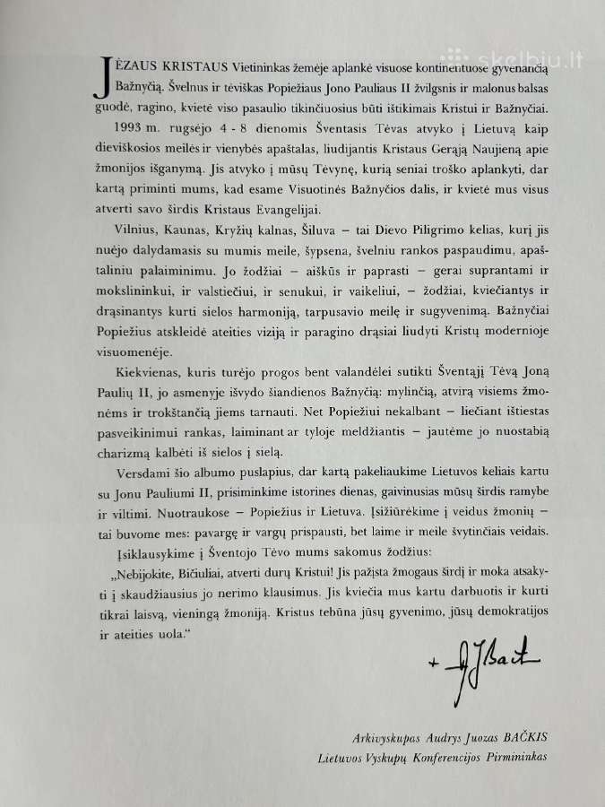 Jonas Paulius II Lietuvoje - nuotraukos Nr. 3