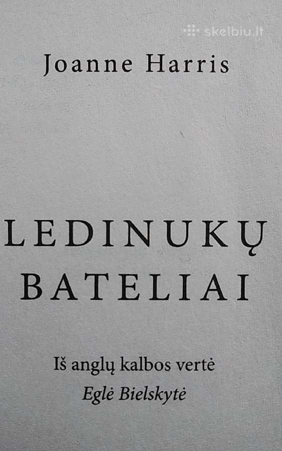 Ledinukų bateliai. Bestselerio šokoladas tęsinys - nuotraukos Nr. 4