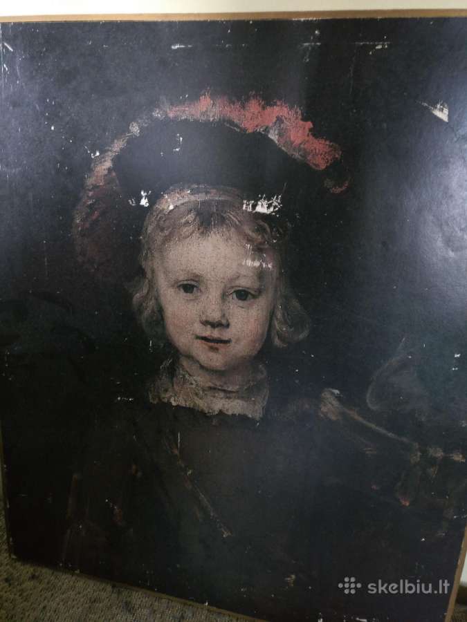 Rembrandt reprodukcija - Tito portretas