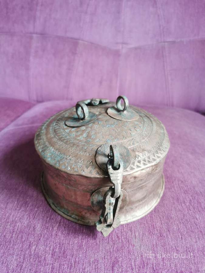 Antikvarinė varinė dėžutė - nuotraukos Nr. 7