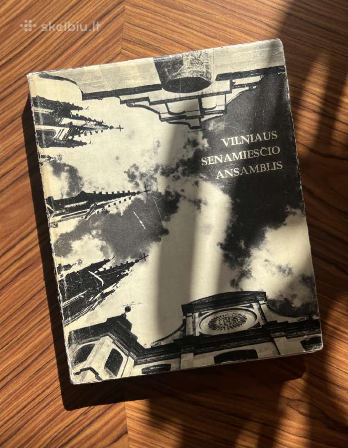 Vilniaus senamiesčio ansamblis monografija albumas