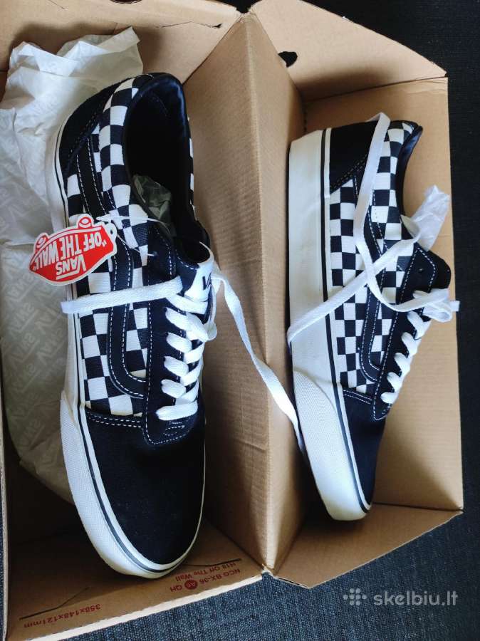 Vans Ward Checkered laisvalaikio batai 45 dydis - nuotraukos Nr. 3