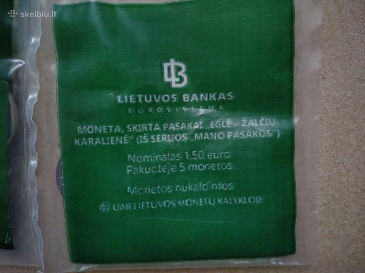 1,50 Eur monetos maišeliuose ir Eur startinis maiš - nuotraukos Nr. 6