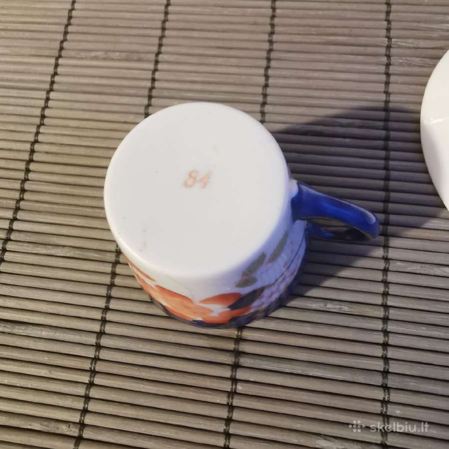 Antikvarinis miniatiūrų servizas Imari stiliumi - nuotraukos Nr. 7