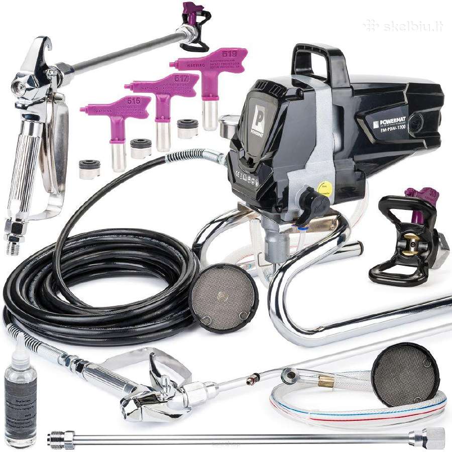 Beoris dažymo aparatas 1200w, 1.5 l/min Pm-pdm-120