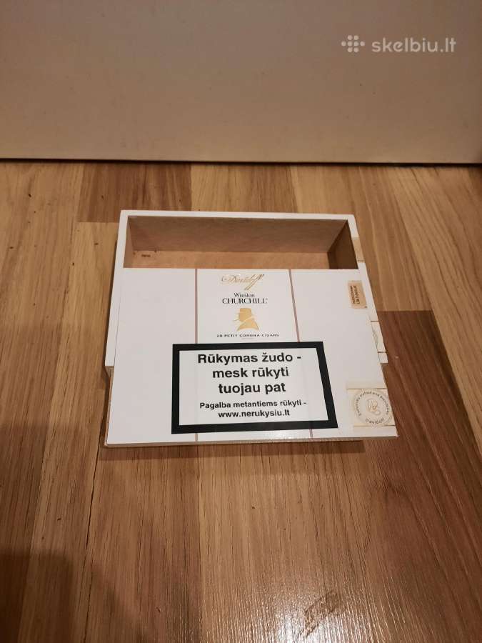 43. Cigarų dėžė Davidoff Winston Churchill Nr.2 - nuotraukos Nr. 2