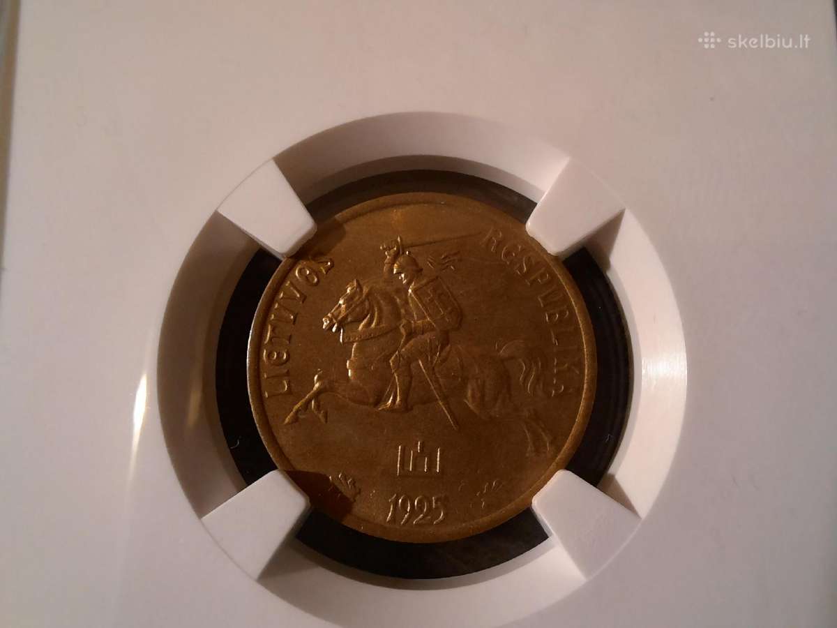 10 centu 1925 Lietuva - Stovis prilygsta bakiniam - nuotraukos Nr. 3