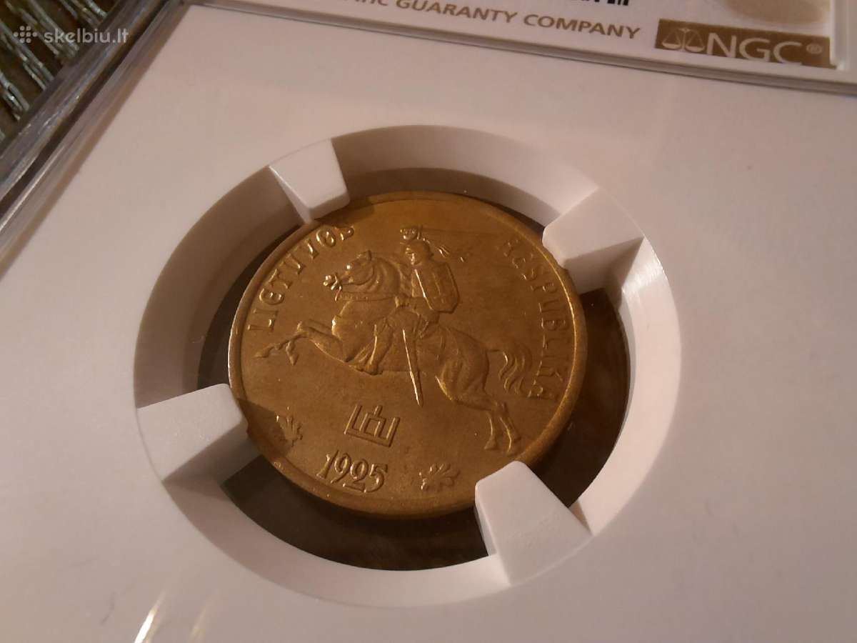 10 centu 1925 Lietuva - Stovis prilygsta bakiniam - nuotraukos Nr. 4