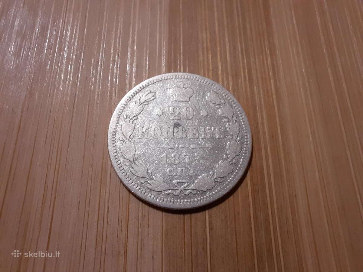 20 kapeiku 1873 - Sidabras