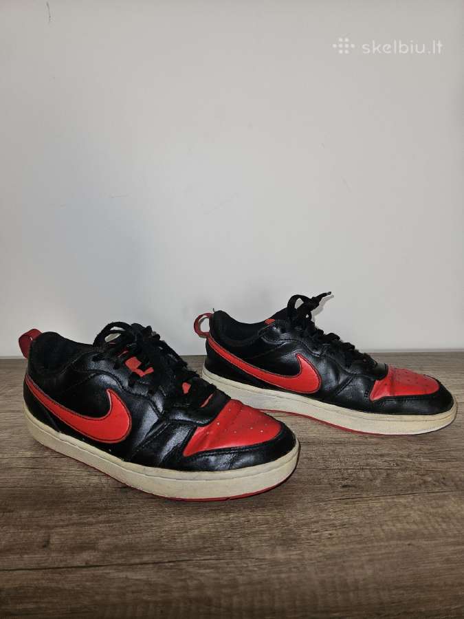 Nike raudoni su juodu laisvalaikio batai 39 dydis - nuotraukos Nr. 2