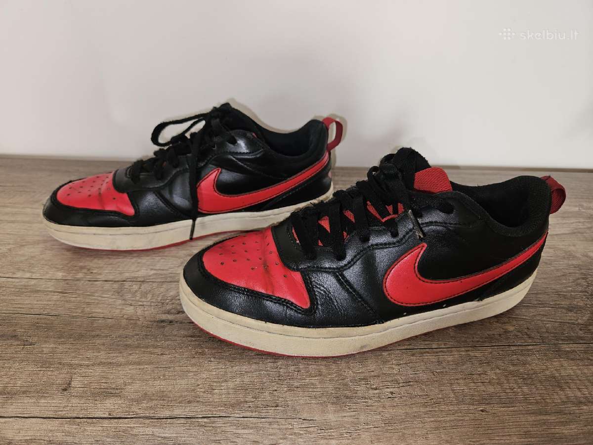Nike raudoni su juodu laisvalaikio batai 39 dydis - nuotraukos Nr. 5