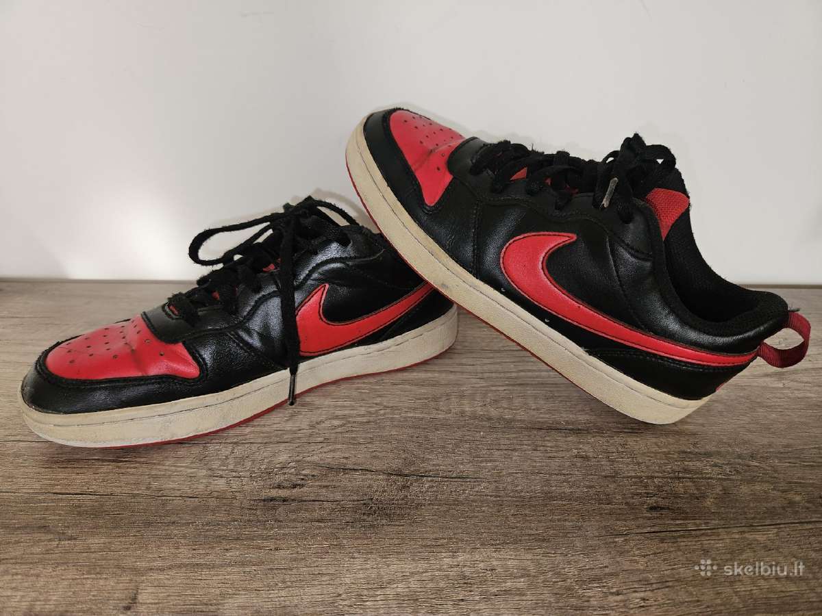 Nike raudoni su juodu laisvalaikio batai 39 dydis - nuotraukos Nr. 6