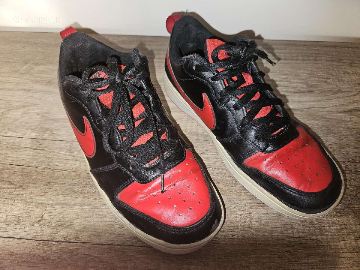Nike raudoni su juodu laisvalaikio batai 39 dydis - nuotraukos Nr. 4