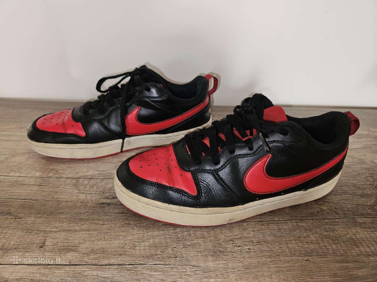 Nike raudoni su juodu laisvalaikio batai 39 dydis - nuotraukos Nr. 3