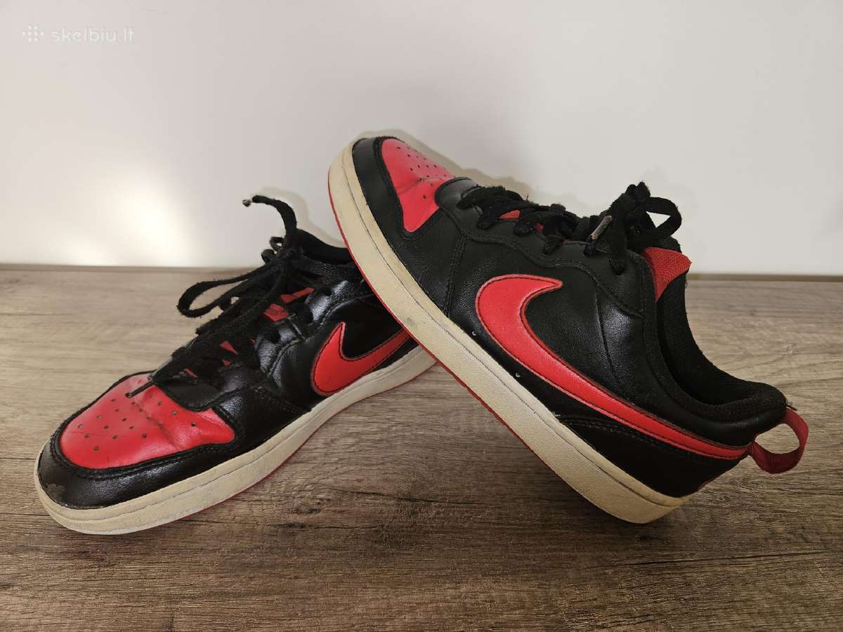 Nike raudoni su juodu laisvalaikio batai 39 dydis - nuotraukos Nr. 5