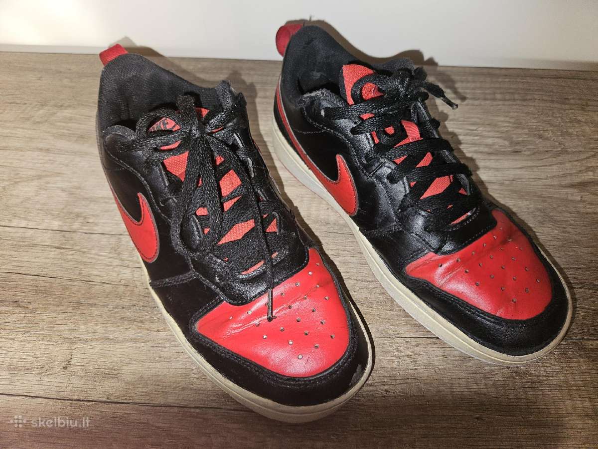 Nike raudoni su juodu laisvalaikio batai 39 dydis - nuotraukos Nr. 6