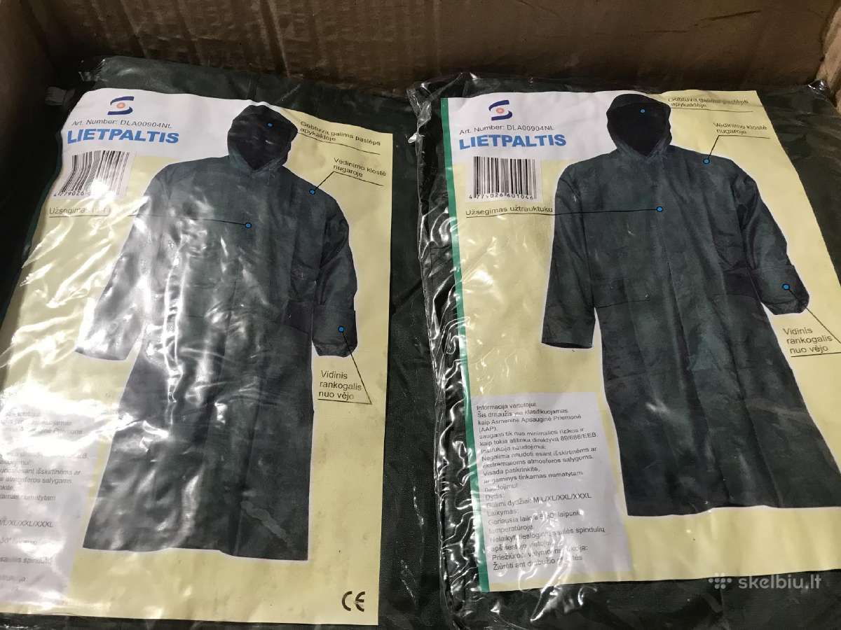 Lietpaltis Pvc su paslėptu gobtuvu Dla00904nl