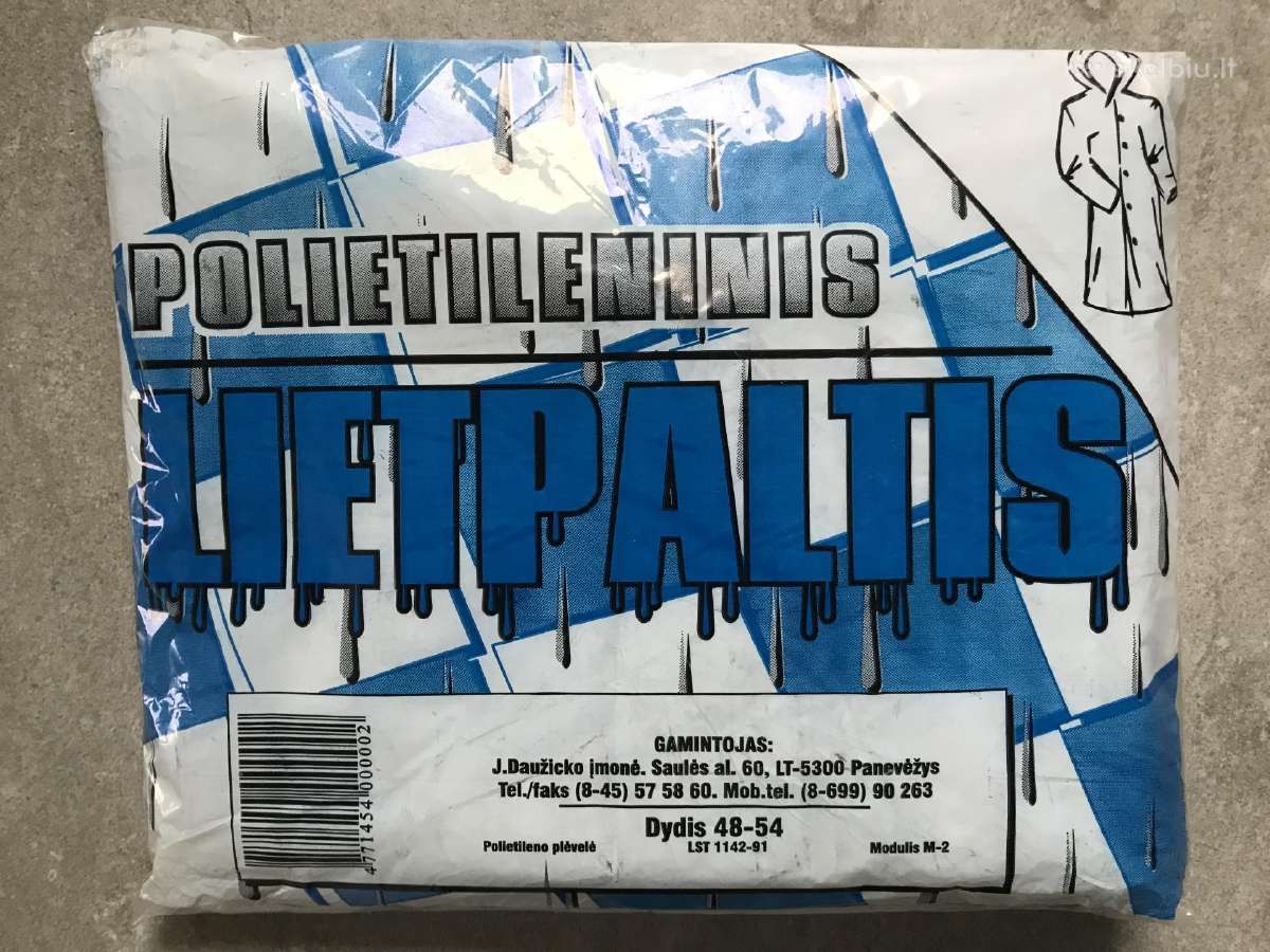 Lietpaltis Pvc su paslėptu gobtuvu Dla00904nl - nuotraukos Nr. 5