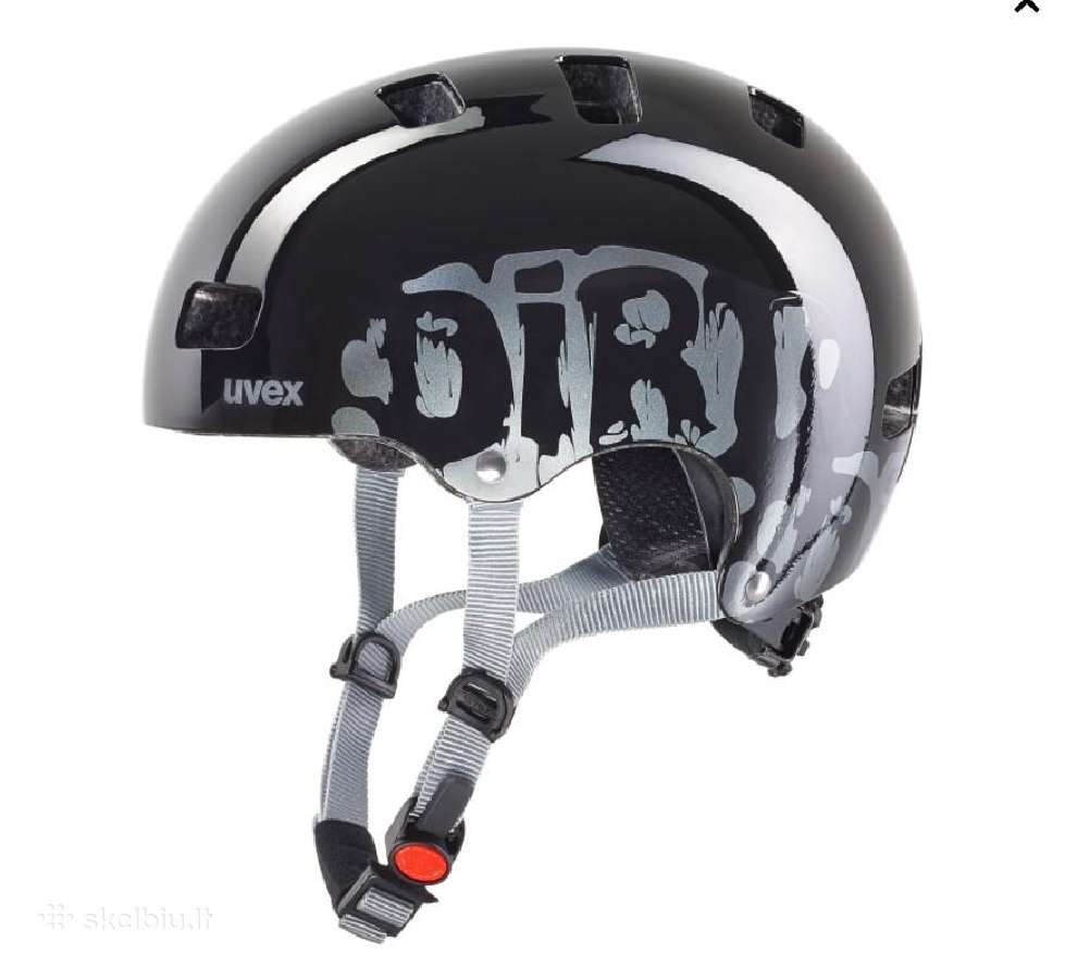 Šalmas Uvex Kid 3 Dirtbike black
