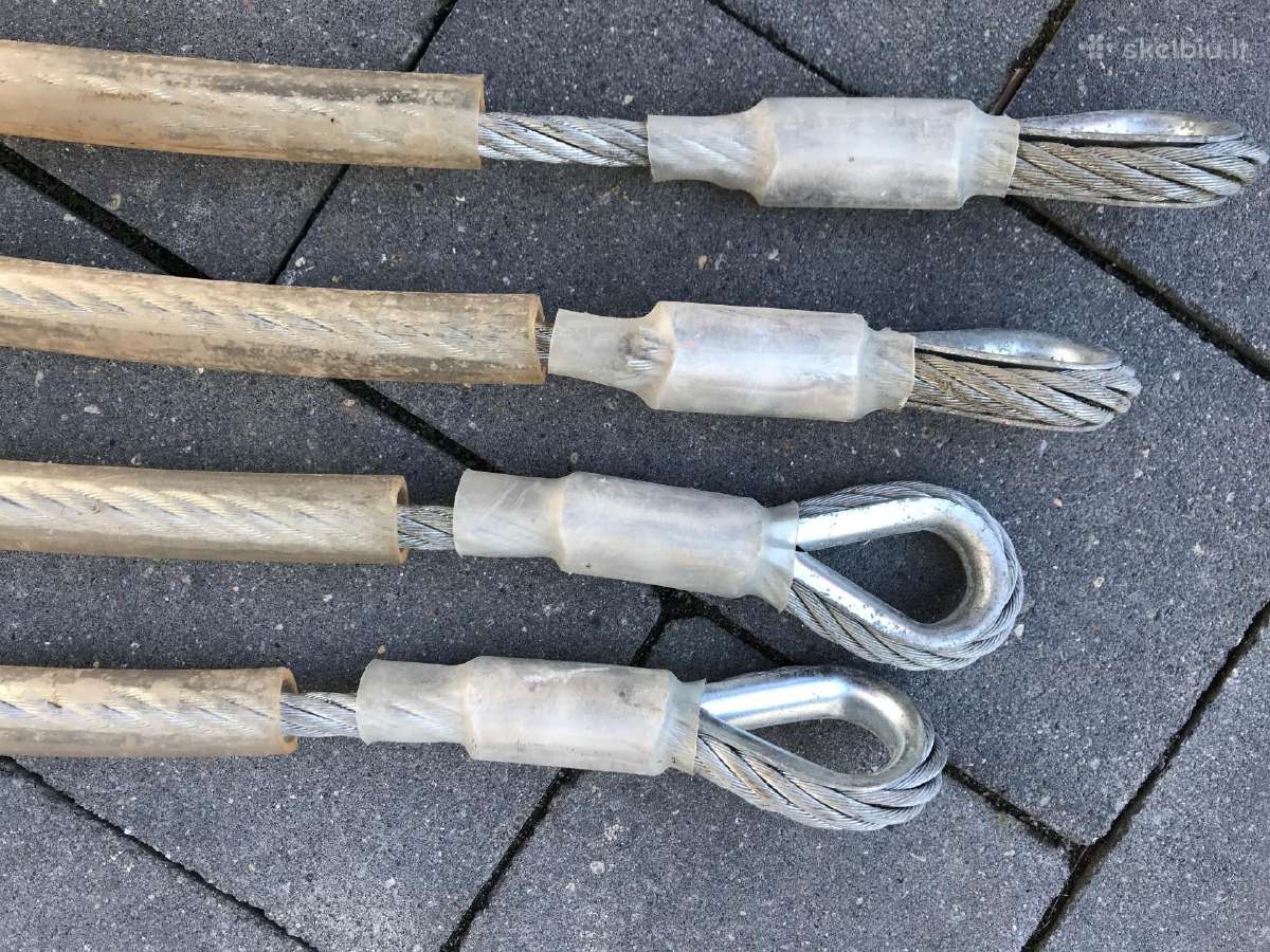 Lynas Plieninis Protekt Az410 1m, 8mm - nuotraukos Nr. 2