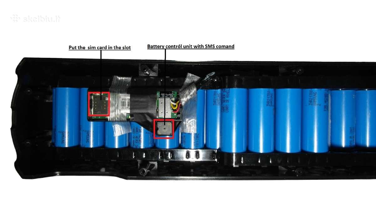 Universal naujos e-bike baterijos 10s(36v)13s(48v) - nuotraukos Nr. 6