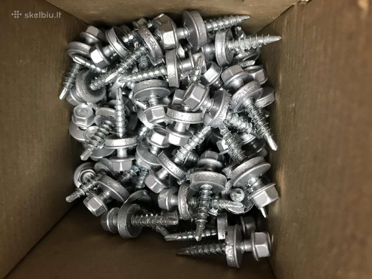 Stoginiai savigręžiai į medį Essve 4,8x28mm Zn-ral - nuotraukos Nr. 6