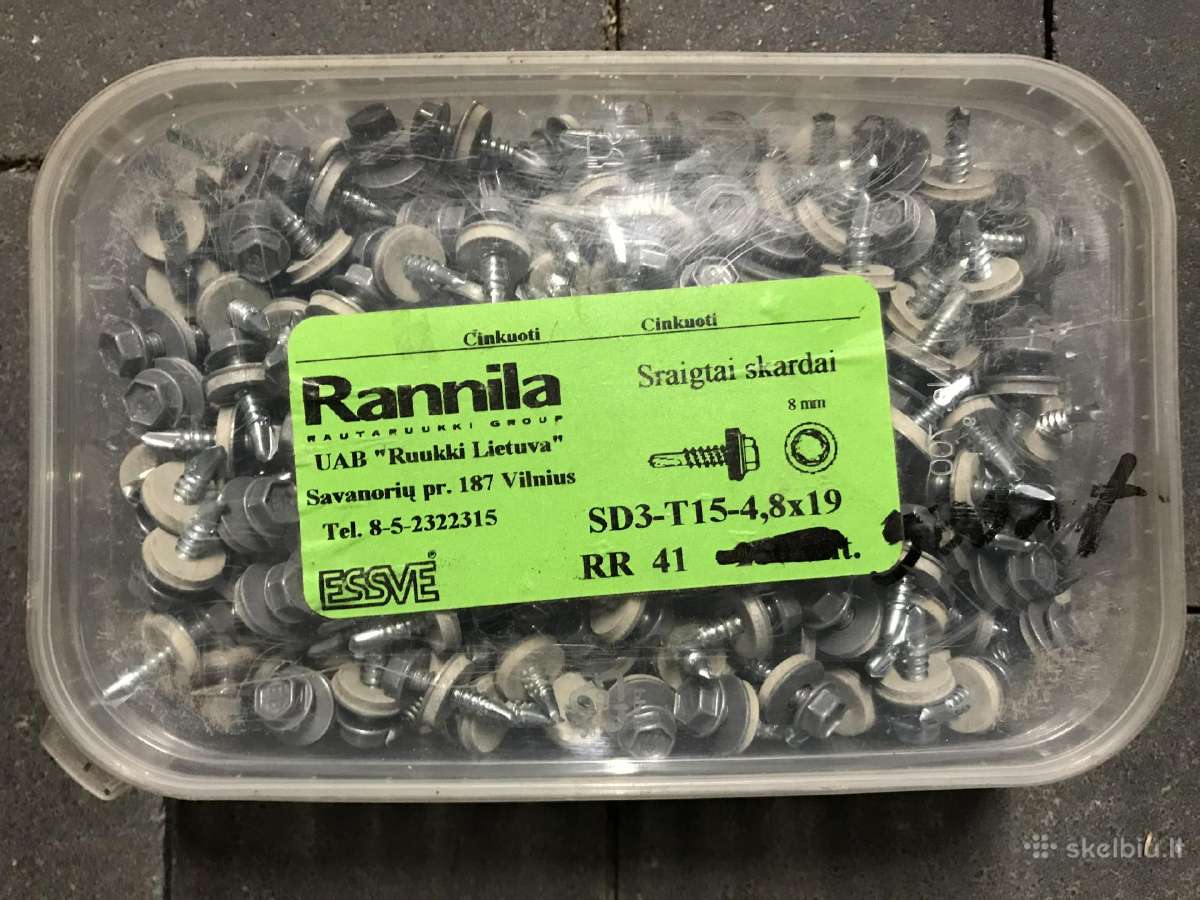 Stoginis savisriegis į metalą Ral 9007 ir Ral2001 - nuotraukos Nr. 3