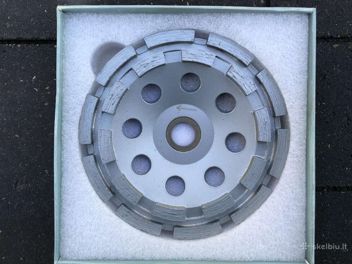 Deimant. šlifavimo diskai betonui D125 mm - nuotraukos Nr. 4