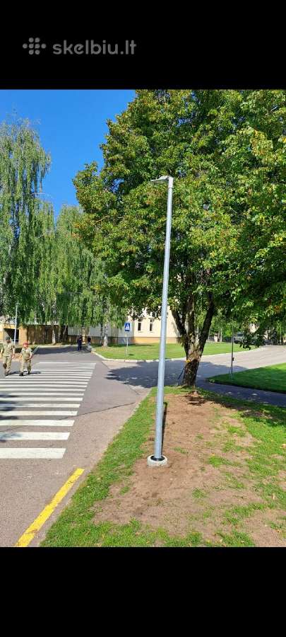 Apšvietimas,kiemu gatviu,stulpai šviestuvai - nuotraukos Nr. 26