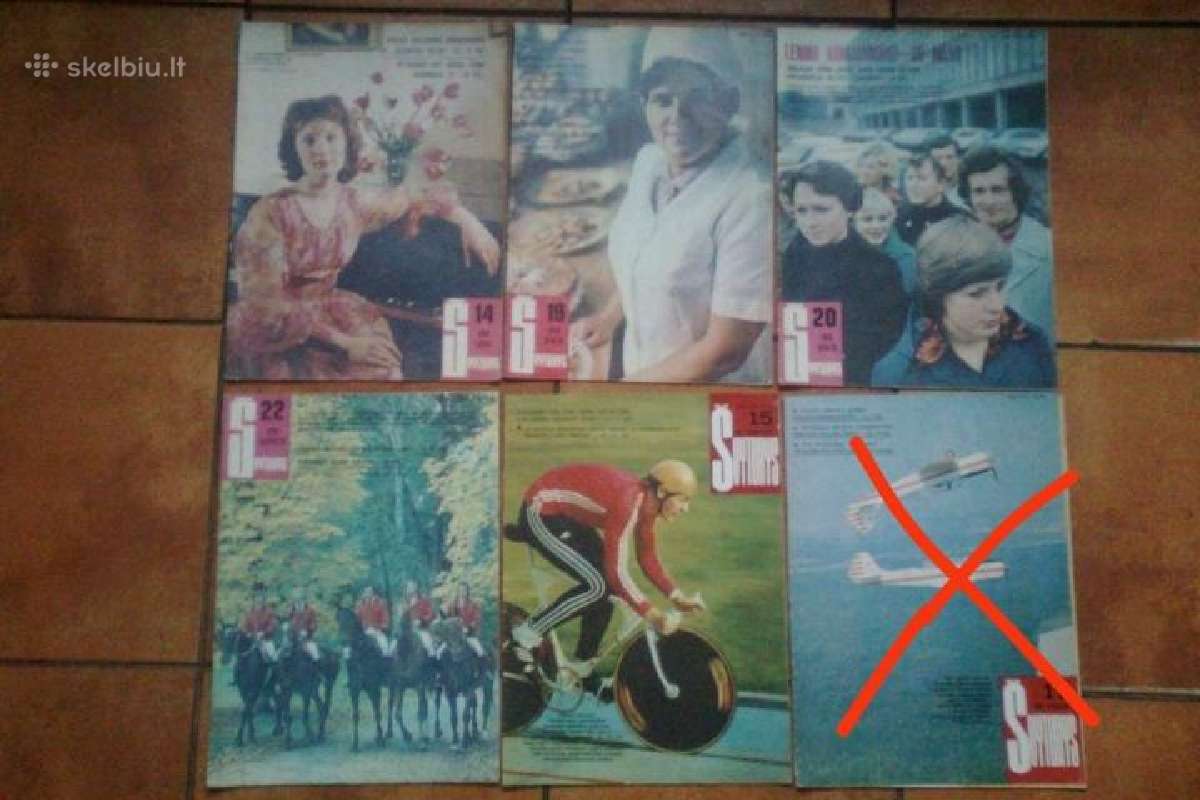 Žurnalai "Švyturys" 1977-1990 metai - nuotraukos Nr. 2
