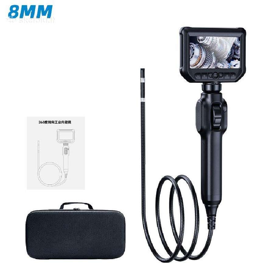 Endoskopines kameros Reguliuojama 3m 8mm su LCD - nuotraukos Nr. 4