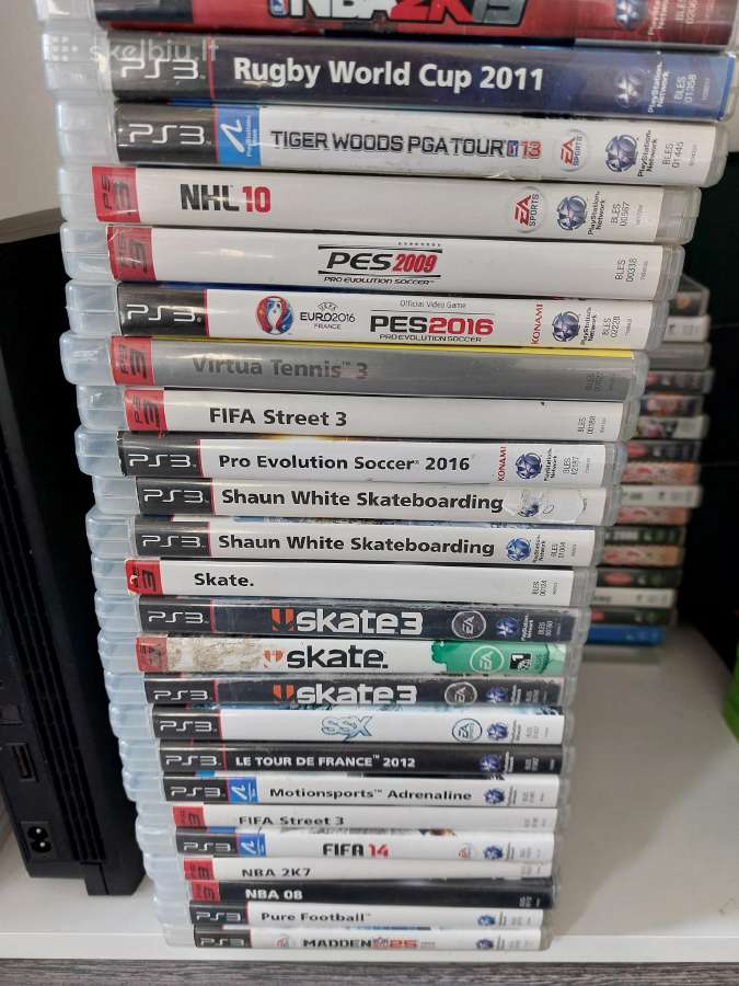 PS3 zaidimai,konsolės,priedai. - nuotraukos Nr. 16