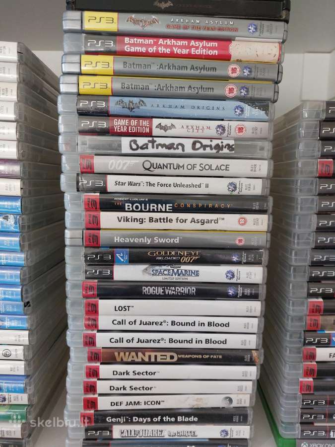 PS3 zaidimai,konsolės,priedai. - nuotraukos Nr. 11