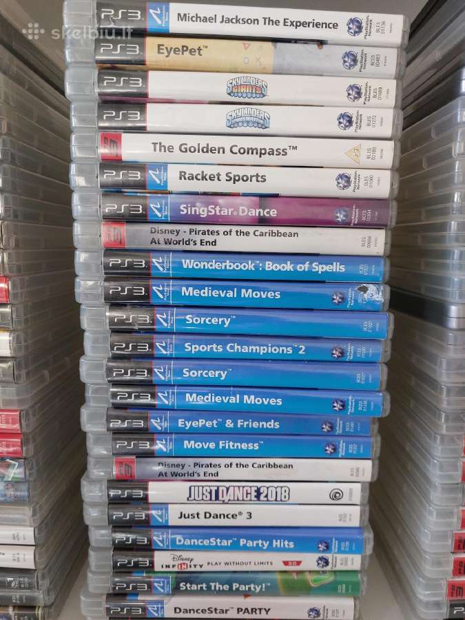 PS3 zaidimai,konsolės,priedai. - nuotraukos Nr. 15