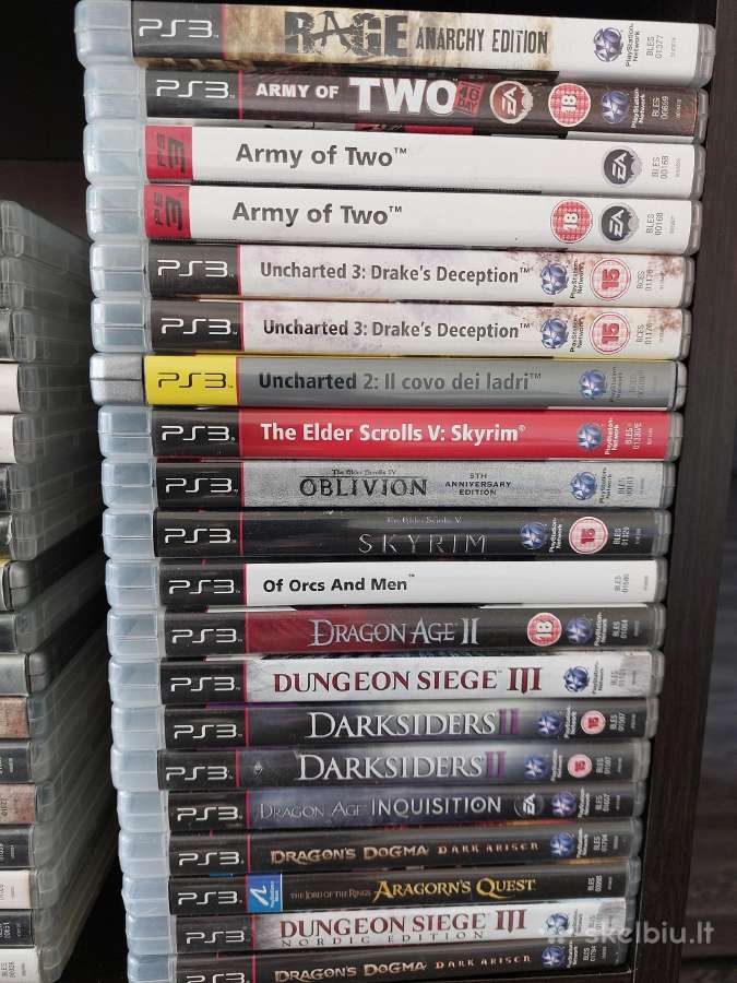PS3 zaidimai,konsolės,priedai. - nuotraukos Nr. 10