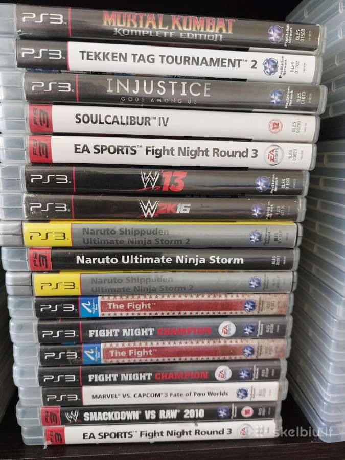 PS3 zaidimai,konsolės,priedai. - nuotraukos Nr. 8